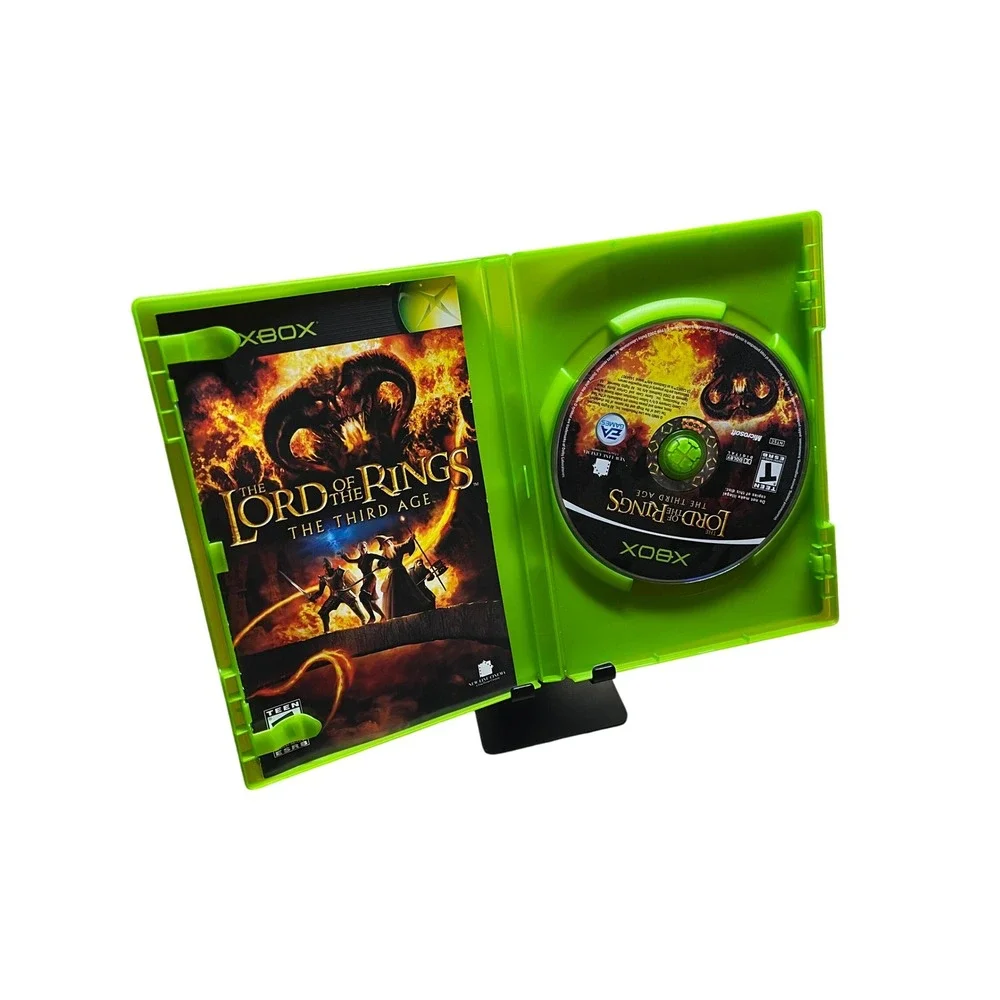 The Lord of the Rings The Third Age Xbox Game Complete CIB Untested
